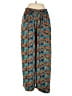 Unbranded Floral Blue Casual Pants Size S (estimated) - photo 2