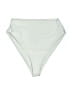 Unbranded Solid Gray Ivory Swimsuit Bottoms Size M - photo 1