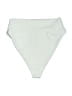 Unbranded Solid Gray Ivory Swimsuit Bottoms Size M - photo 2
