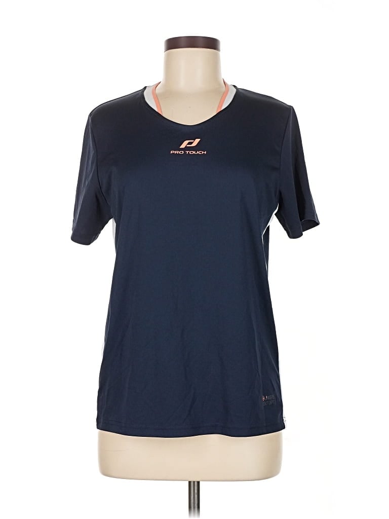 Pre-owned Assorted Brands Active T-shirt In Blue
