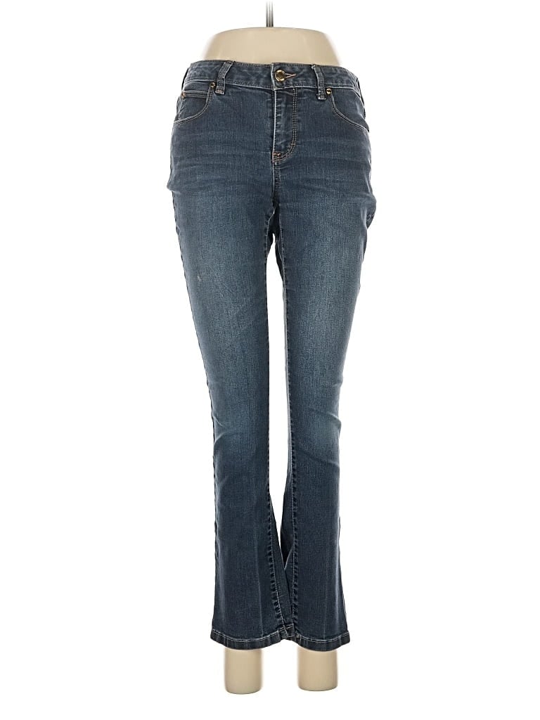 Pre-owned Jennifer Lopez Jeans In Blue