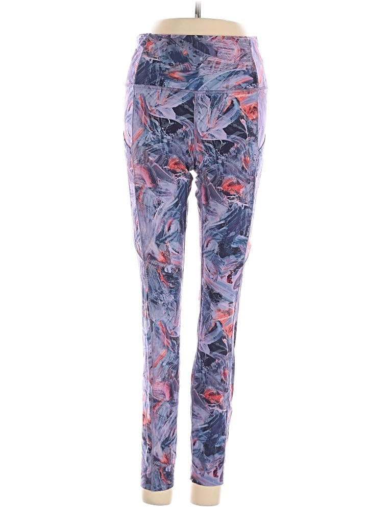 Pre-owned Lululemon Athletica Active Pants In Purple