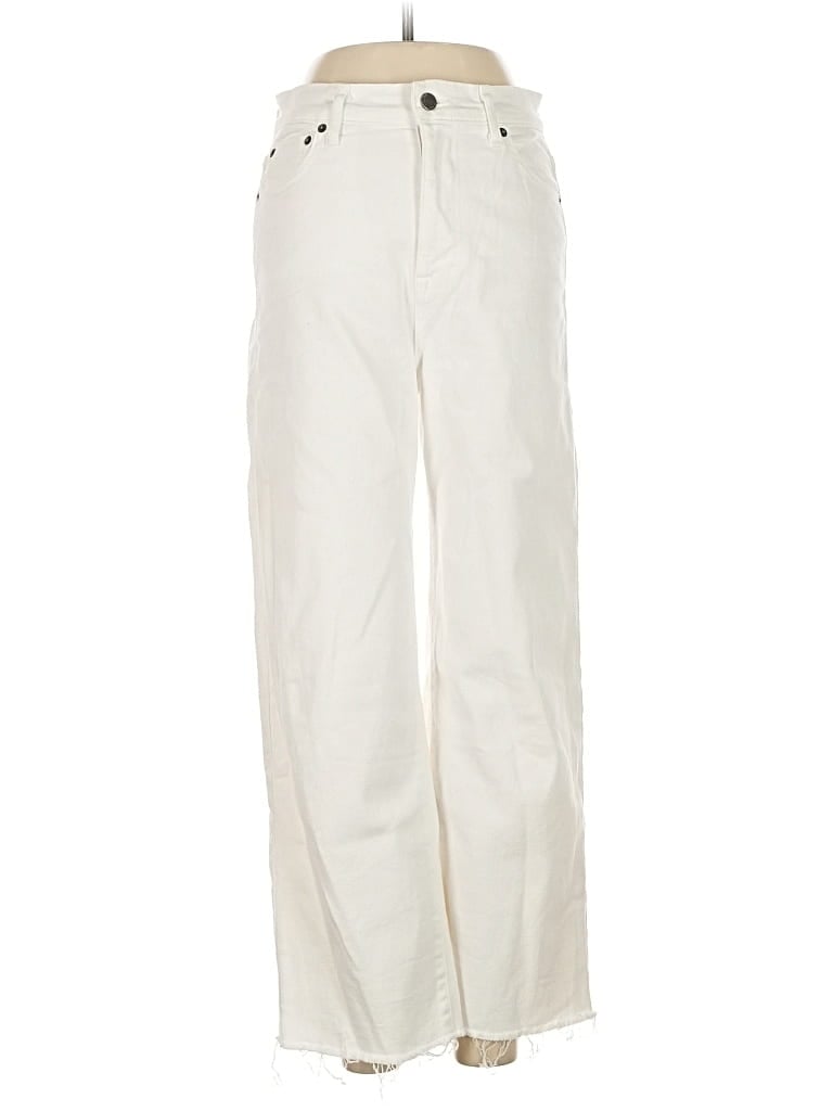 Pre-owned Modern American Jeans In White