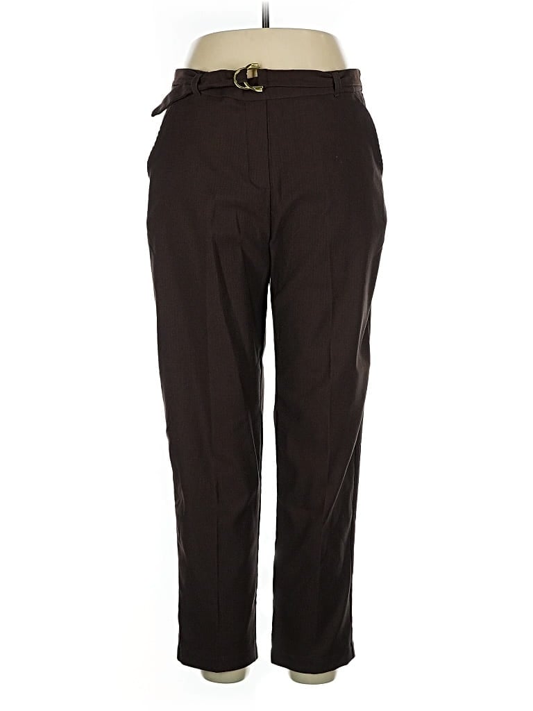 Pre-owned Zac & Rachel Casual Pants In Brown