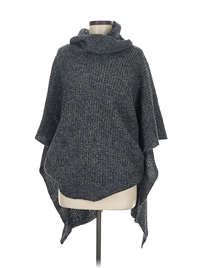 Pre-owned Marc By Marc Jacobs Poncho In Gray