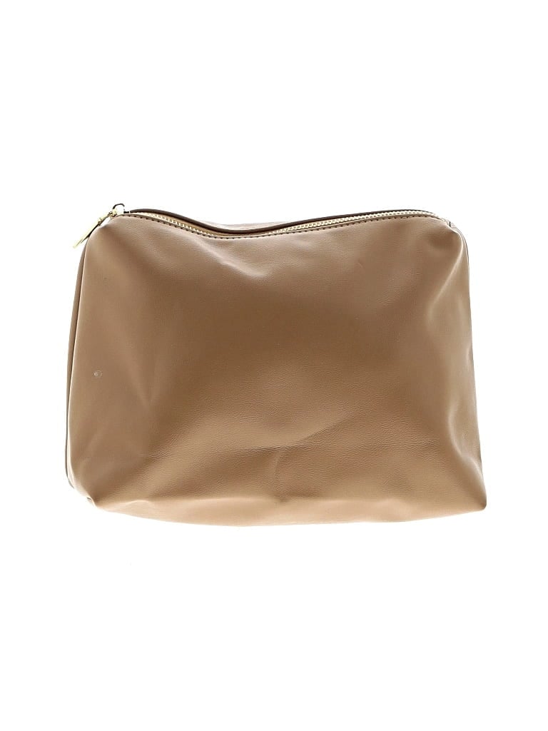 Pre-owned Unbranded Makeup Bag In Brown