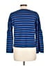 J.Crew 100% Cotton Blue Long Sleeve Top Size L - photo 2