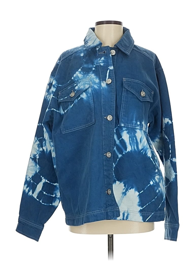 Pre-owned Bdg Denim Jacket In Blue