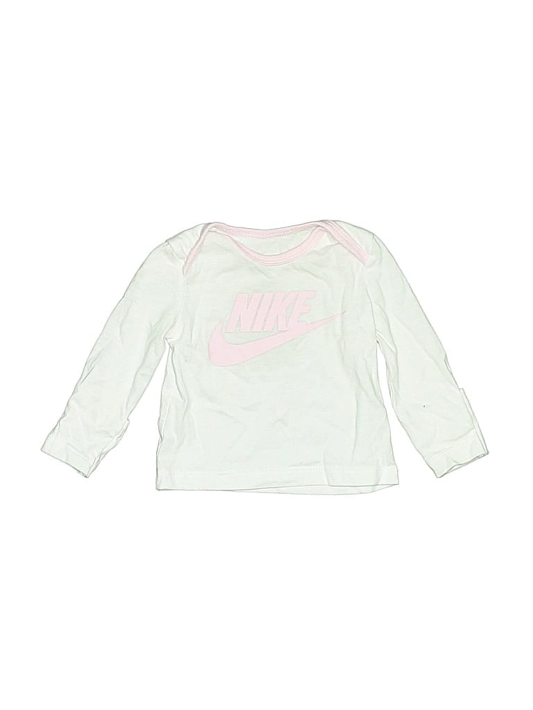 Pre-owned Nike Kids' Long Sleeve T-shirt In Pink