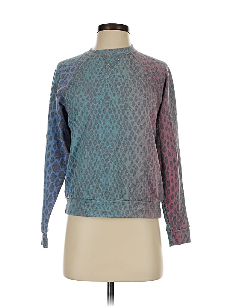 Pre-owned Sol Angeles Pullover Sweater In Blue