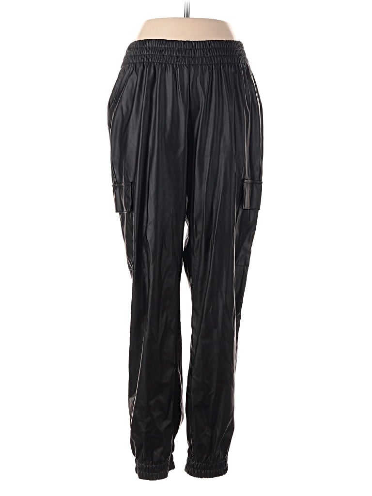 Pre-owned Thml Track Pants In Black