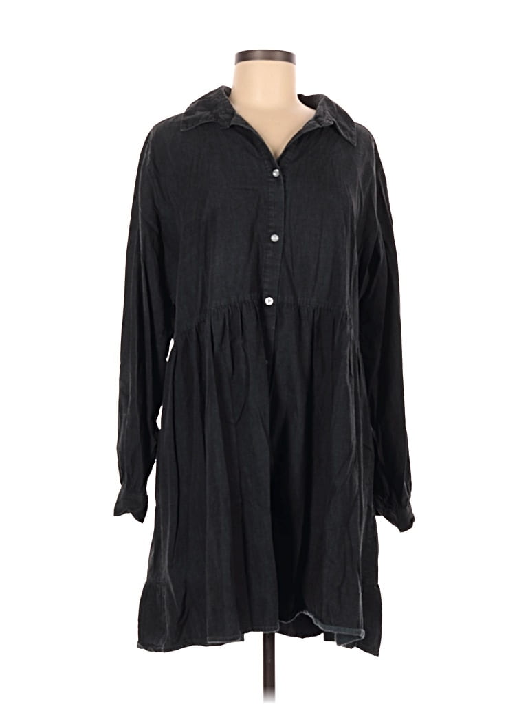 Pre-owned Mud Pie Casual Dress In Black