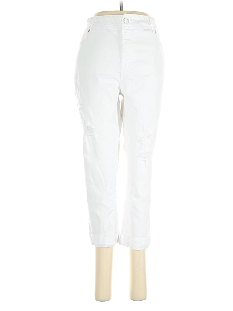 Pre-owned C Established 1946 Jeans In White