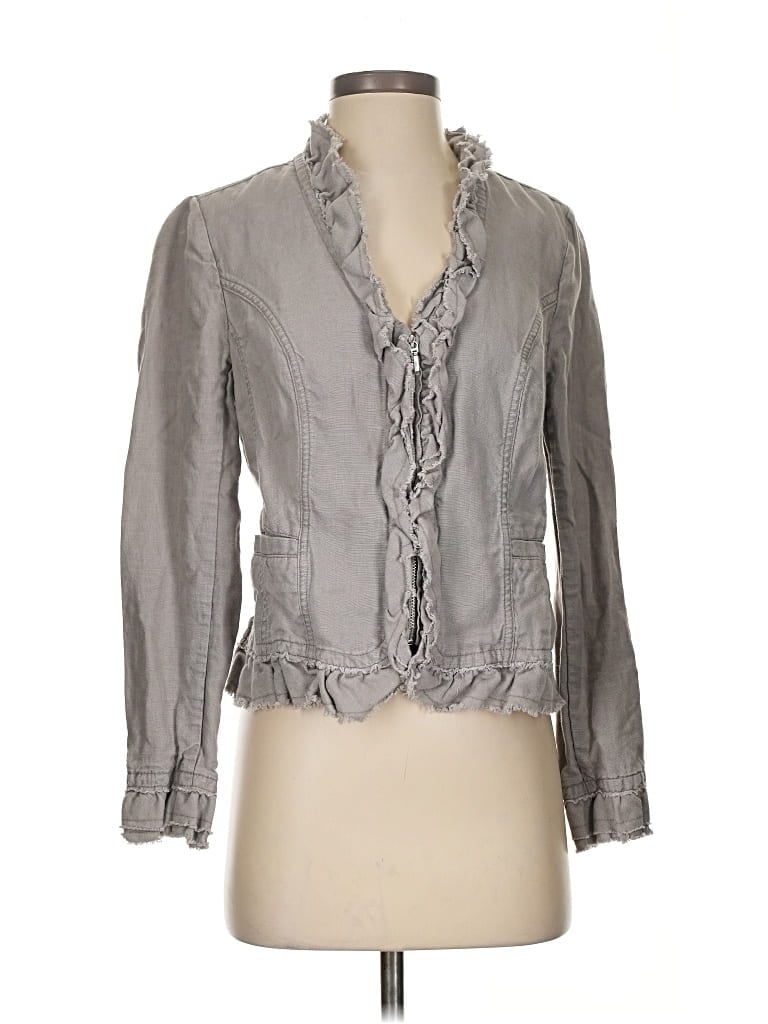 Pre-owned Inc International Concepts Jacket In Gray