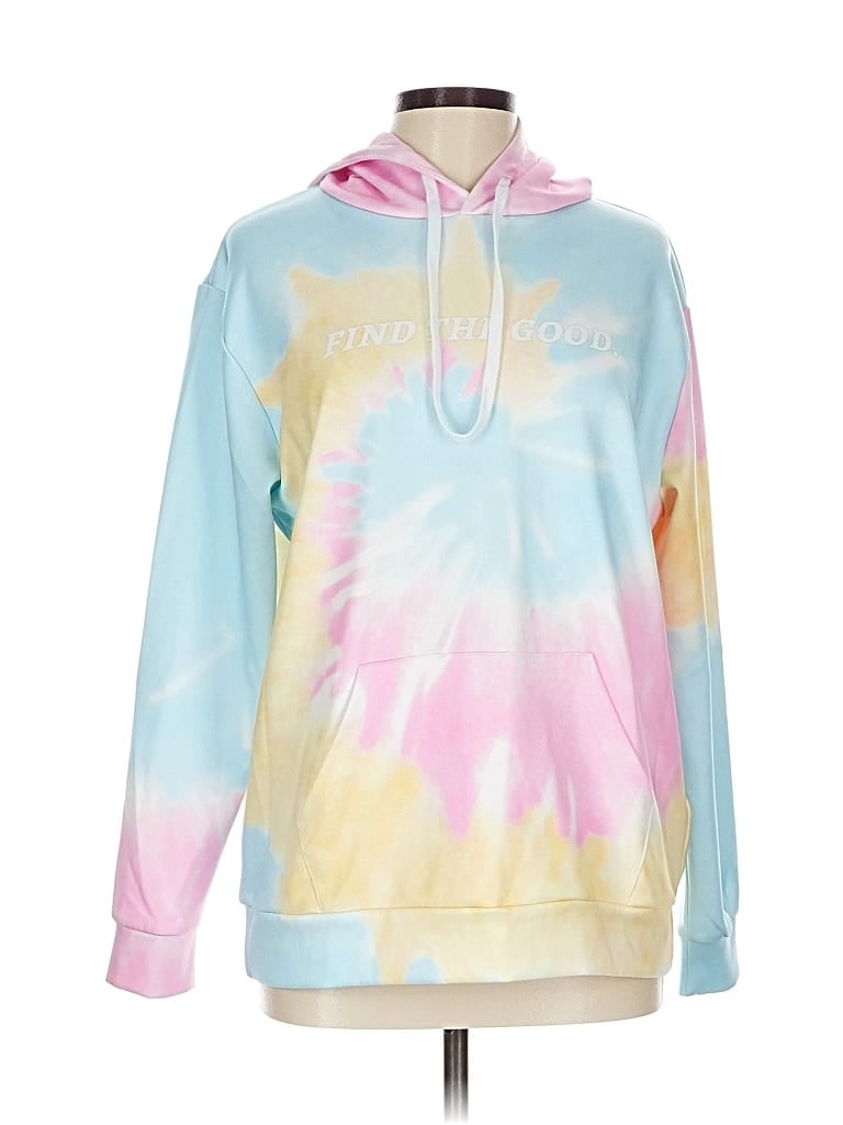 Pre-owned Unbranded Pullover Hoodie In Blue