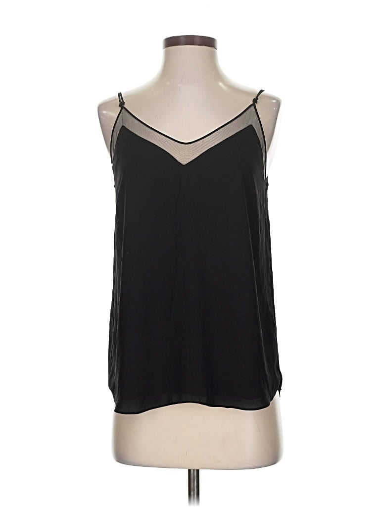 Pre-owned Babaton Tank Top Black Halter Neckline Tops