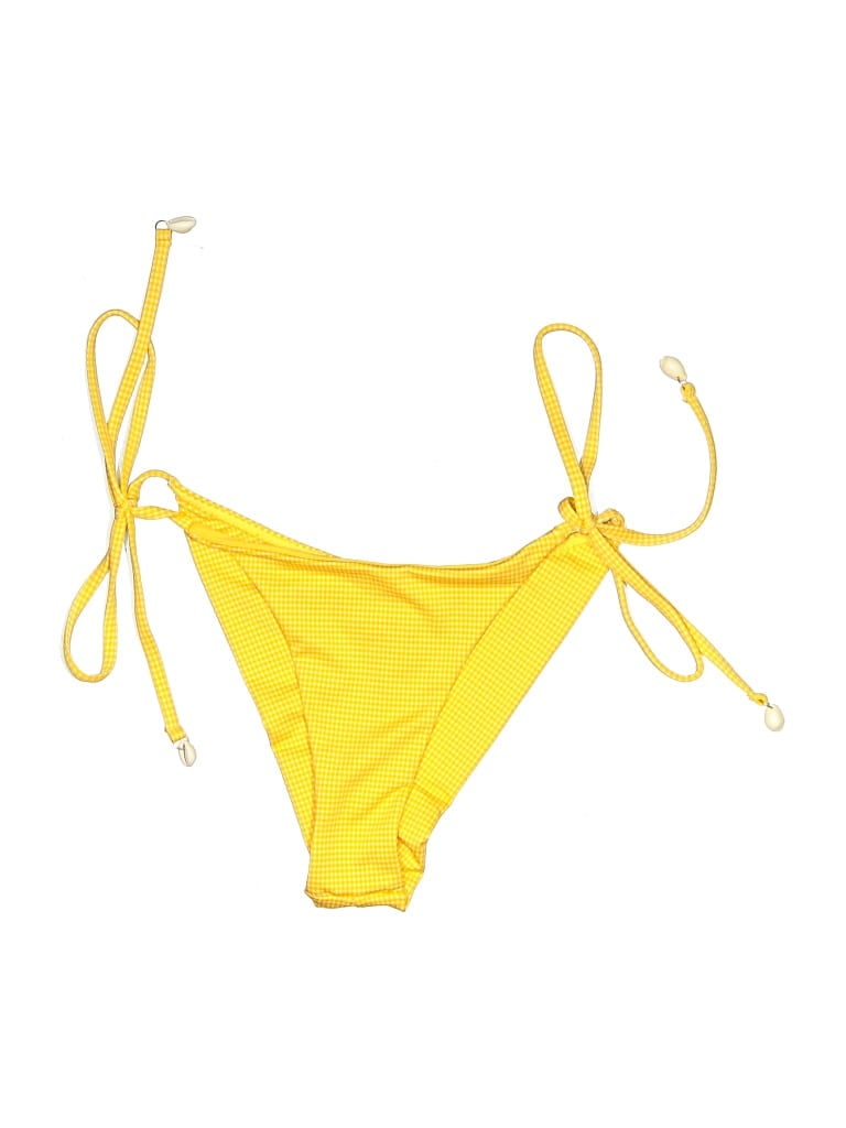 Pre-owned Seafolly Swimsuit Bottoms In Yellow