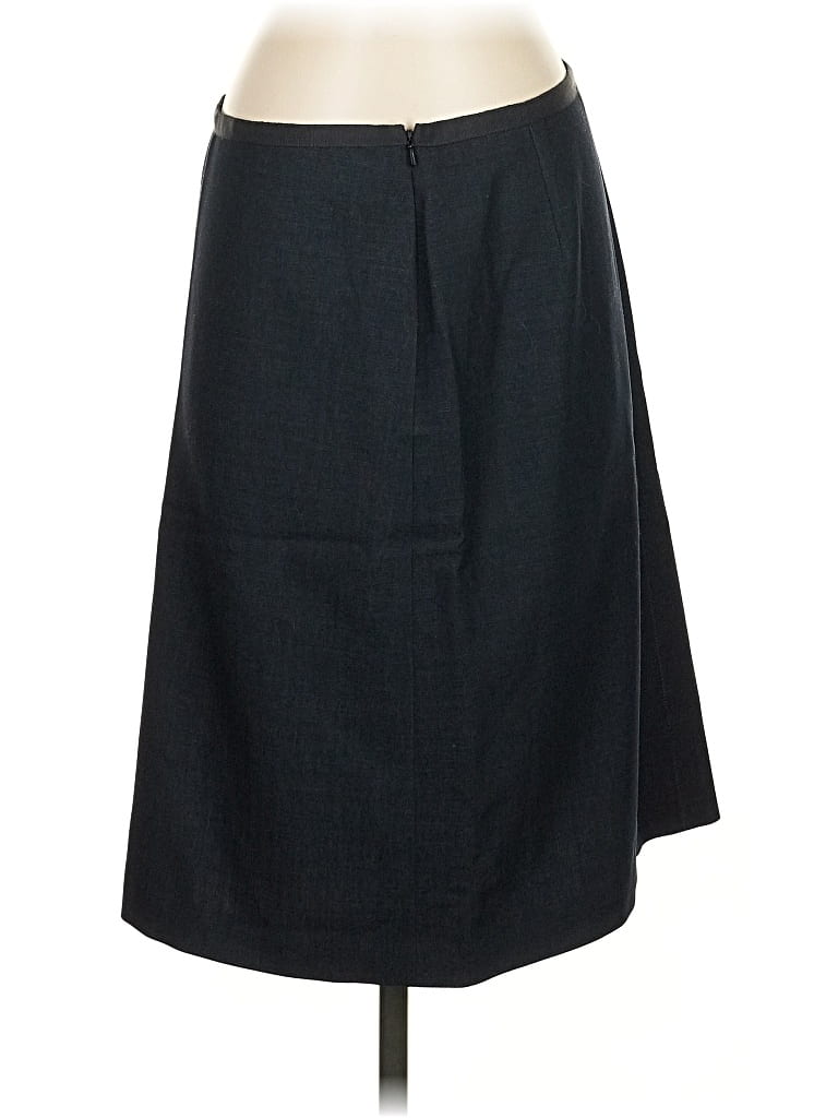 Calvin Klein Wool Skirt In Gray