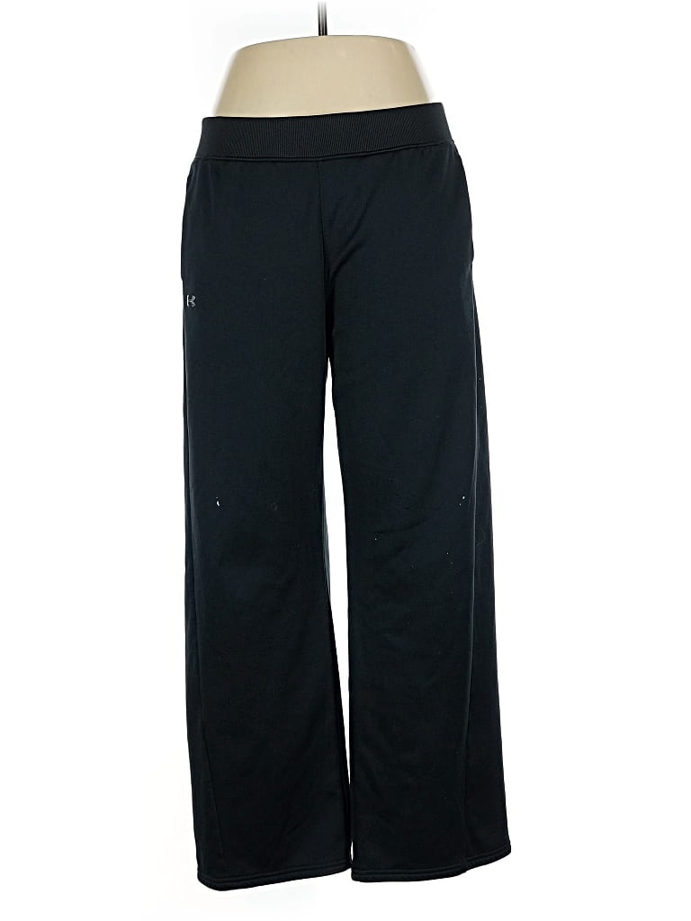 Pre-owned Under Armour Active Pants In Black