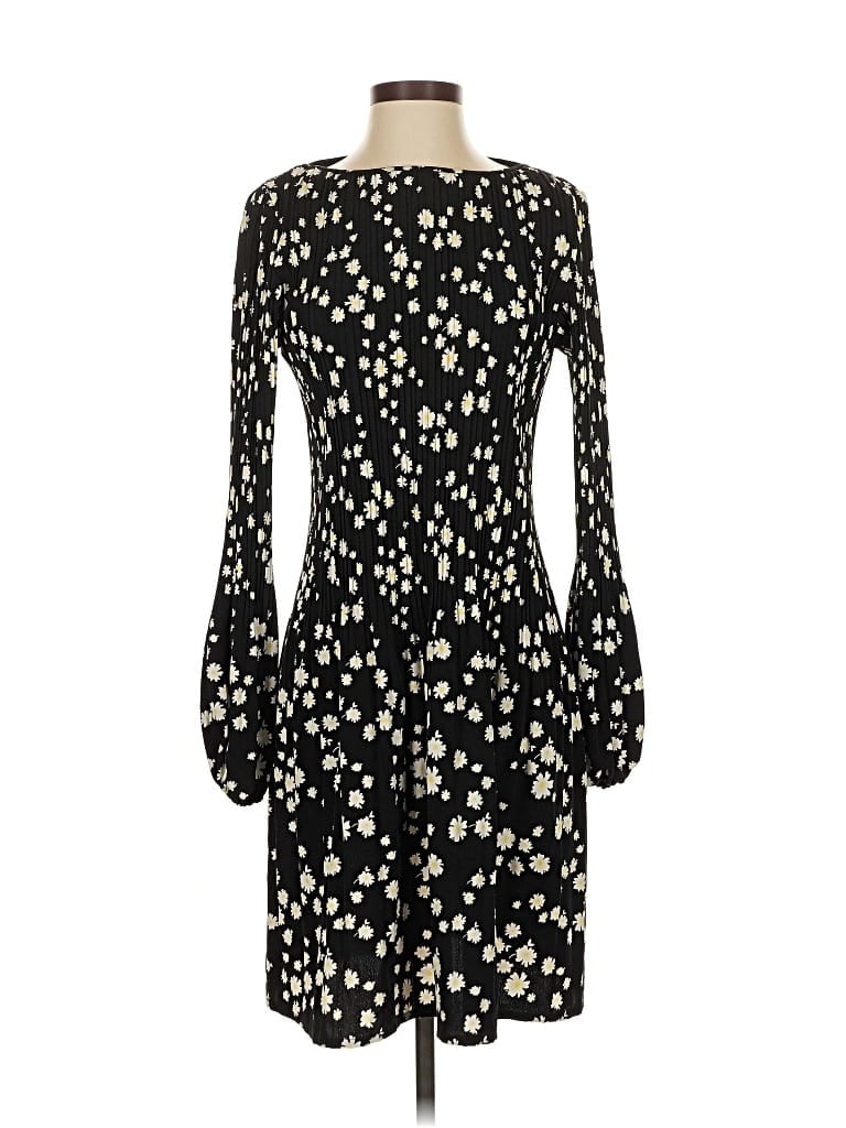 Pre-owned Maje Casual Dress In Black