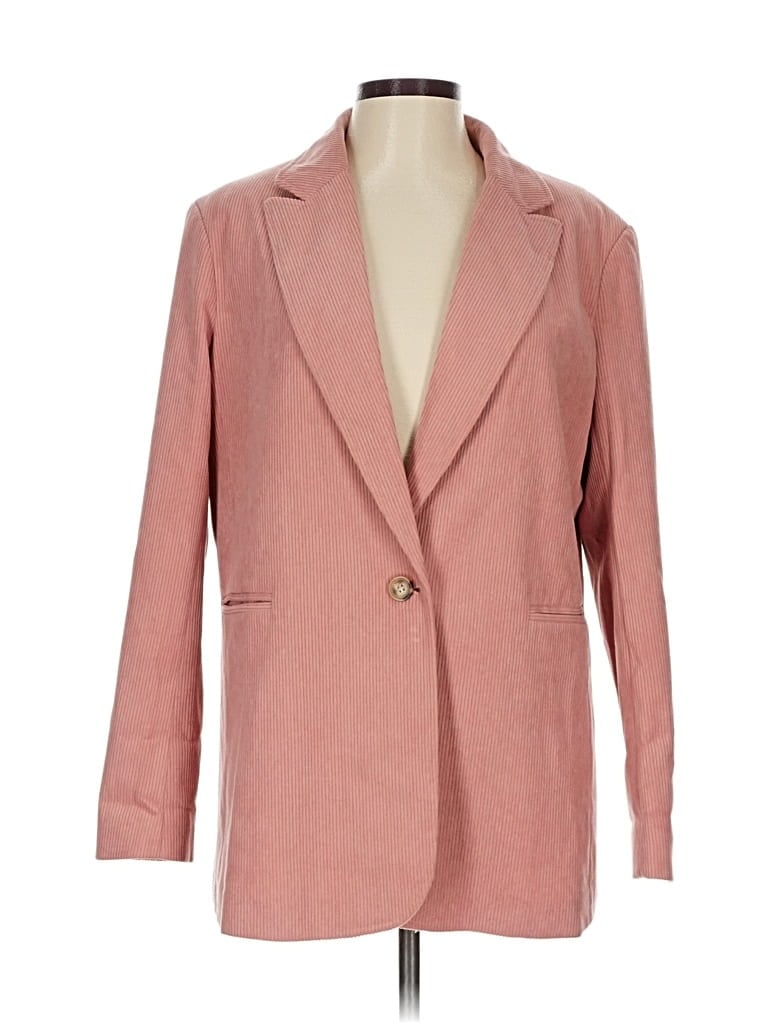 Pre-owned Unbranded Blazer Jacket In Pink