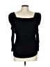 FRAME Black 3/4 Sleeve Top Size L - photo 1