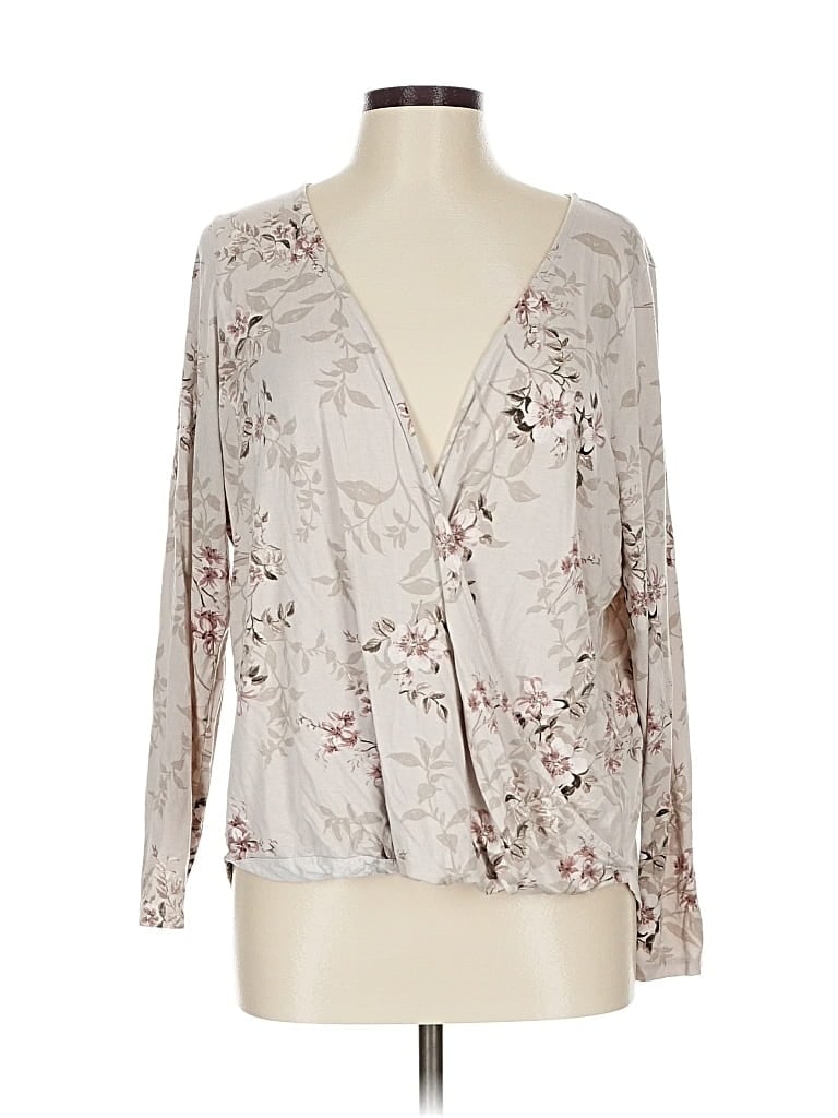 Pre-owned Torrid 3/4 Sleeve Blouse In Gray