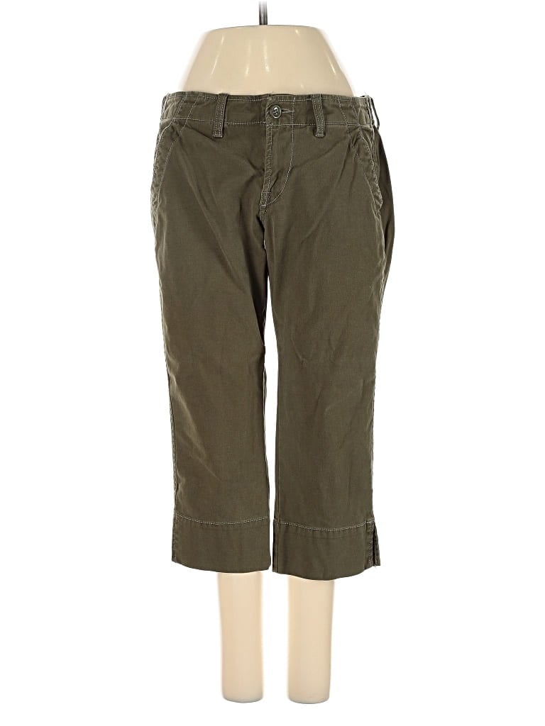 Pre-owned Lucky Brand Khaki Pant In Green