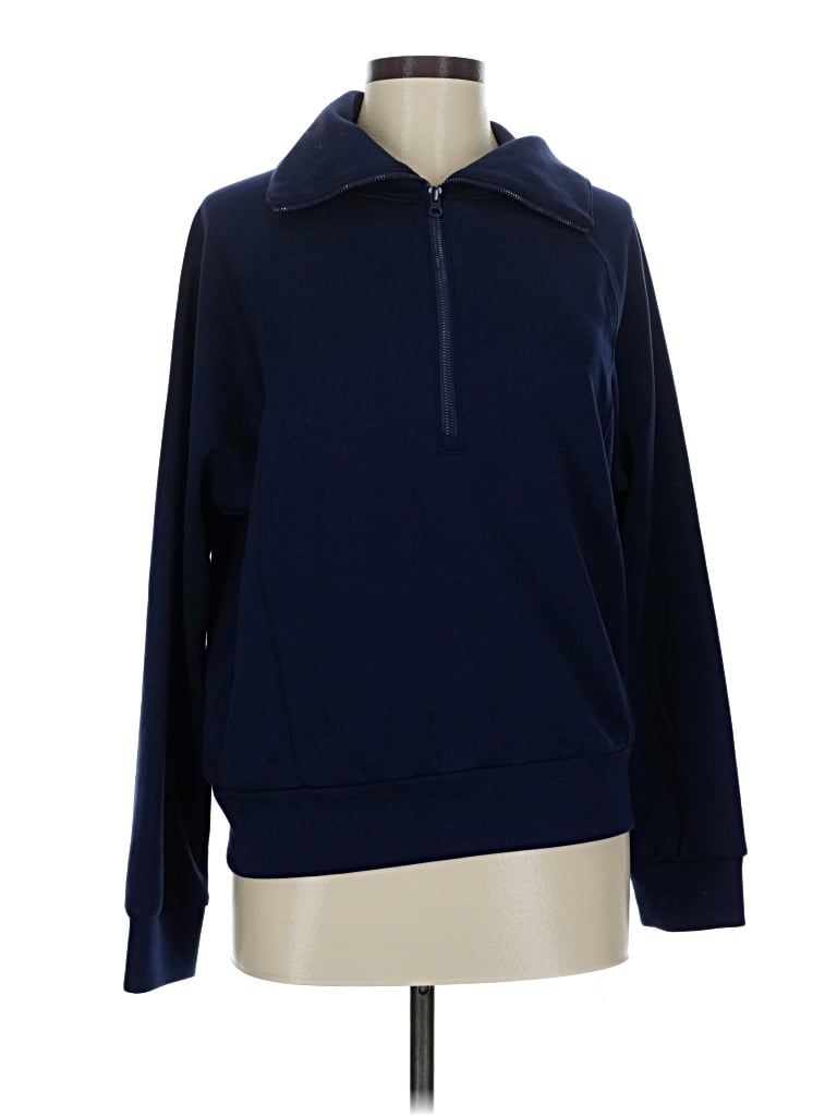 Pre-owned Unbranded Fleece Jacket In Blue