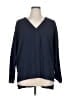 C+D+M Collection Blue Long Sleeve Blouse Size XL - photo 1