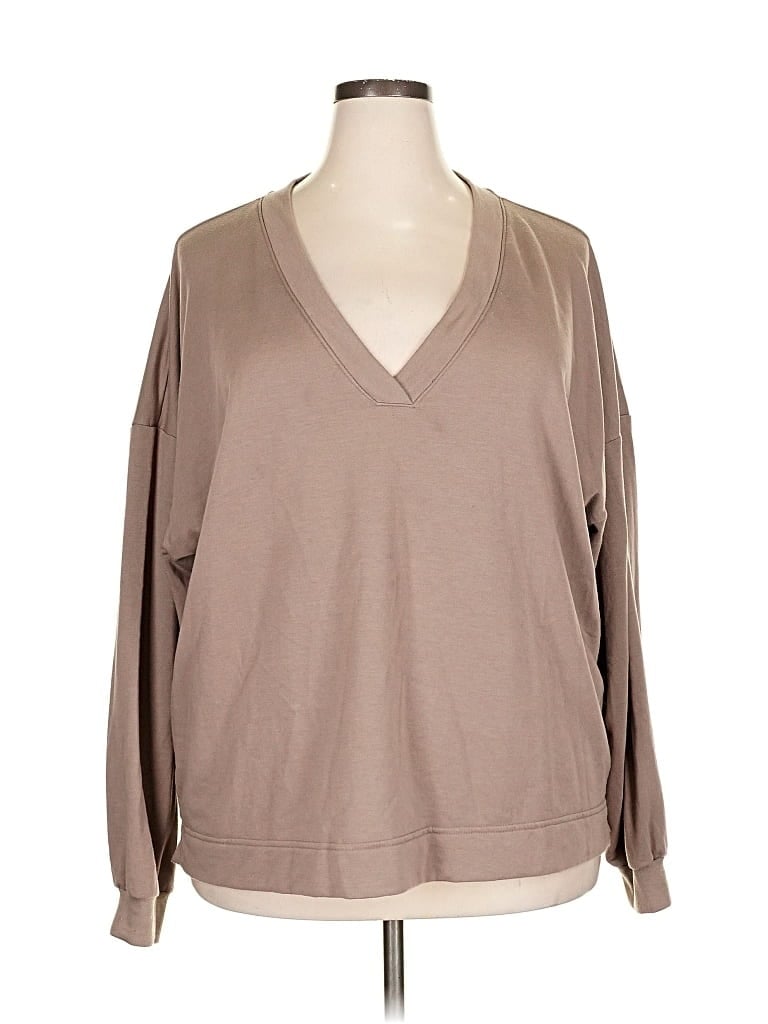 Pre-owned Gap Pullover Sweater In Brown