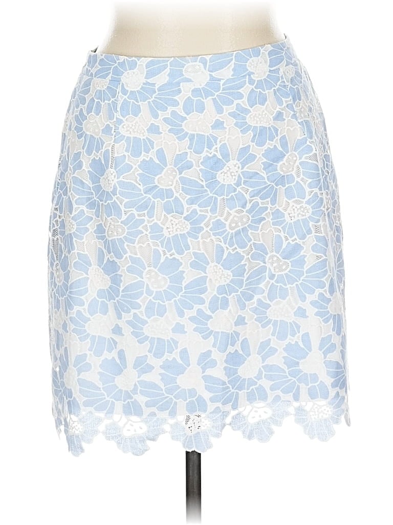 Pre-owned Aqua Casual Skirt In Blue
