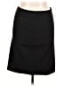 Calvin Klein Solid Black Casual Skirt Size 14 (petite) - photo 1