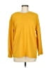 Chaps 100% Polyester Yellow Pullover Sweater Size M - photo 1