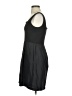 Theory Solid Black Cocktail Dress Size 4 - photo 5