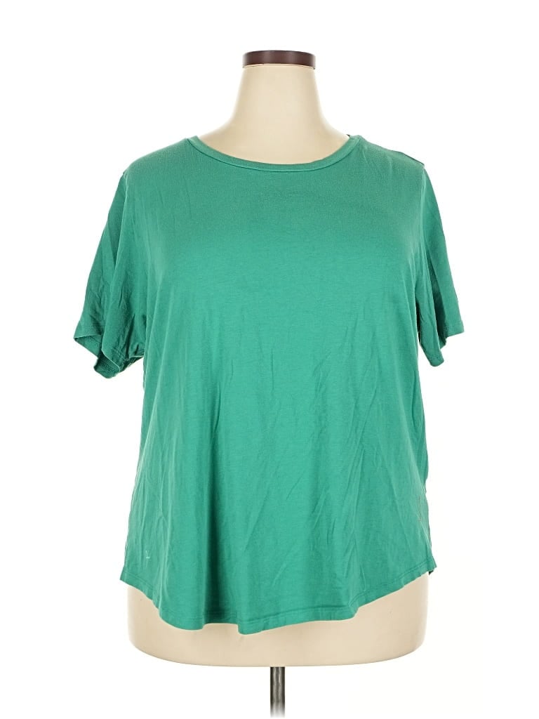 Pre-owned Universal Standard Short Sleeve T-shirt In Green