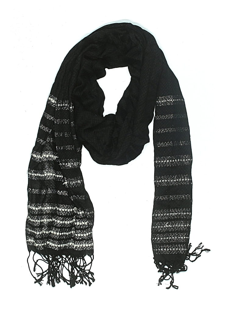 Pre-owned Apt. 9 Scarf In Black