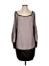 VERTIGO 100% Polyester Gray Casual Dress Size S - photo 1