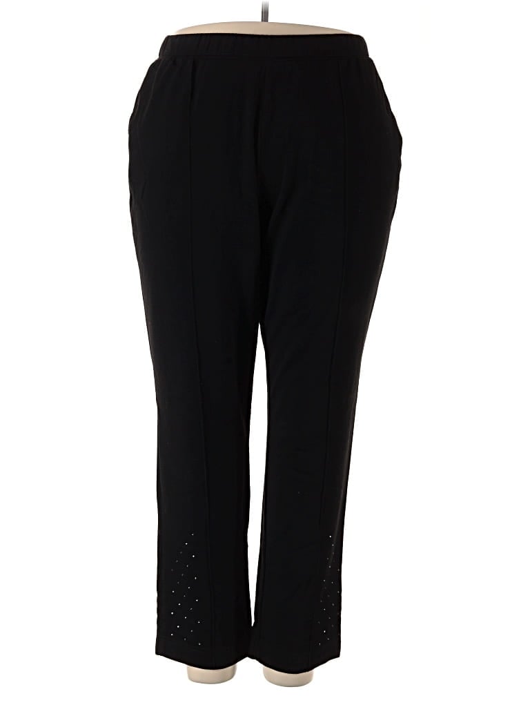 Pre-owned Live Well Active Dress Pants In Black