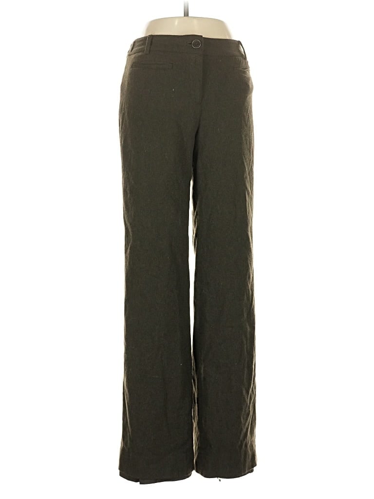 Pre-owned Ann Taylor Wool Pants In Green