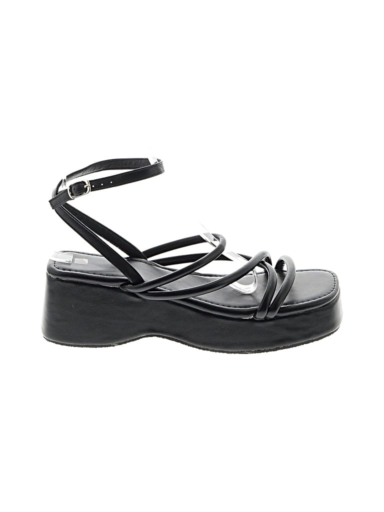 Pre-owned Unbranded Wedges In Black