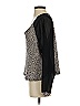 Sparkle & Fade 100% Polyester Silver 3/4 Sleeve Blouse Size XS - photo 5