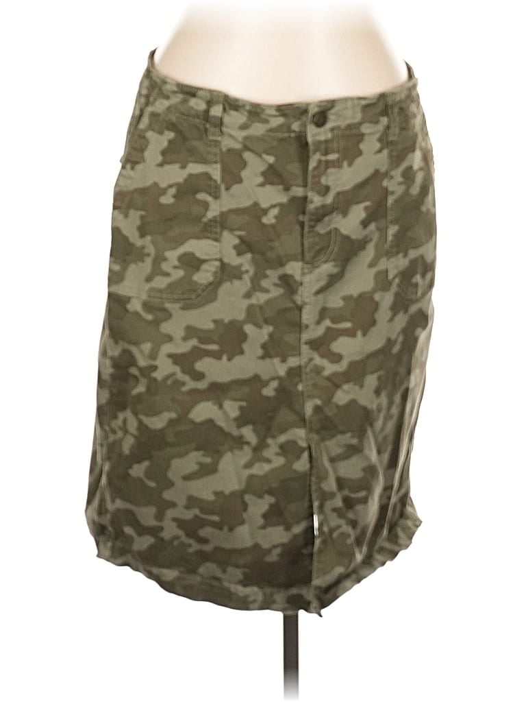 Pre-owned Caslon Casual Skirt In Green