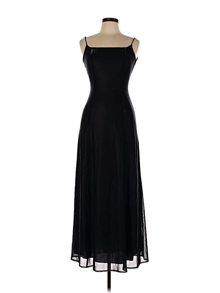 Pre-owned Betsy & Adam Cocktail Dress In Black