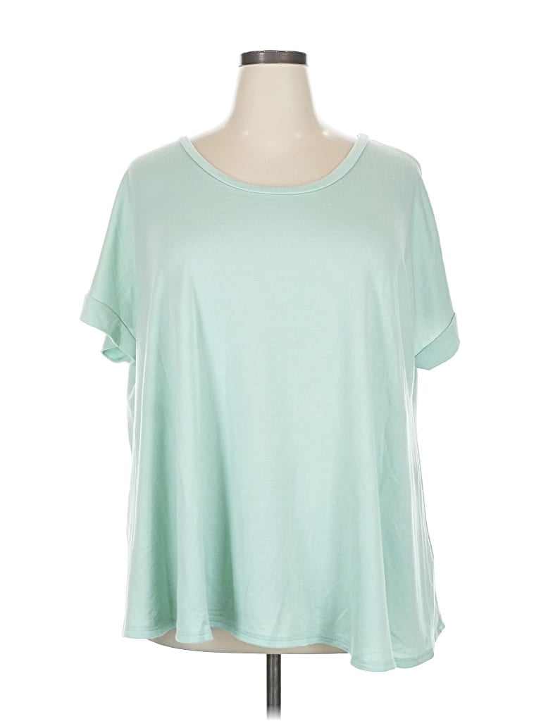 Pre-owned Luxe Short Sleeve T-shirt In Green