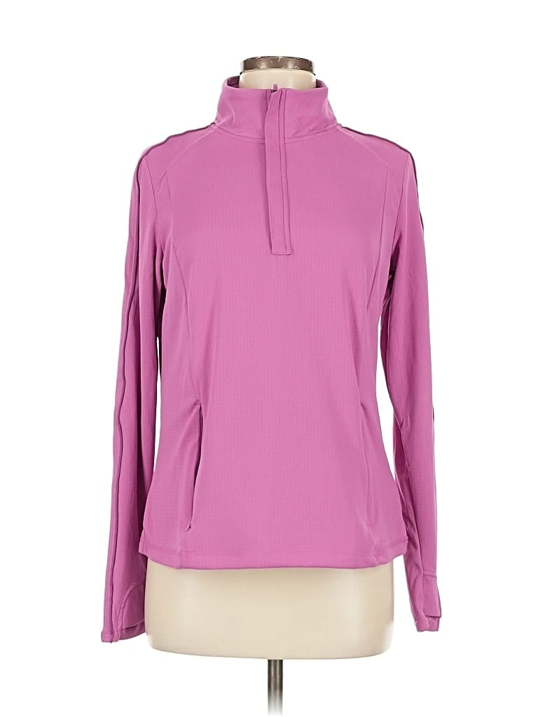 Pre-owned Mondetta Fleece Jacket In Purple