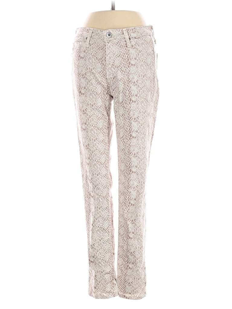 Pre-owned Adriano Goldschmied Casual Pants In Silver