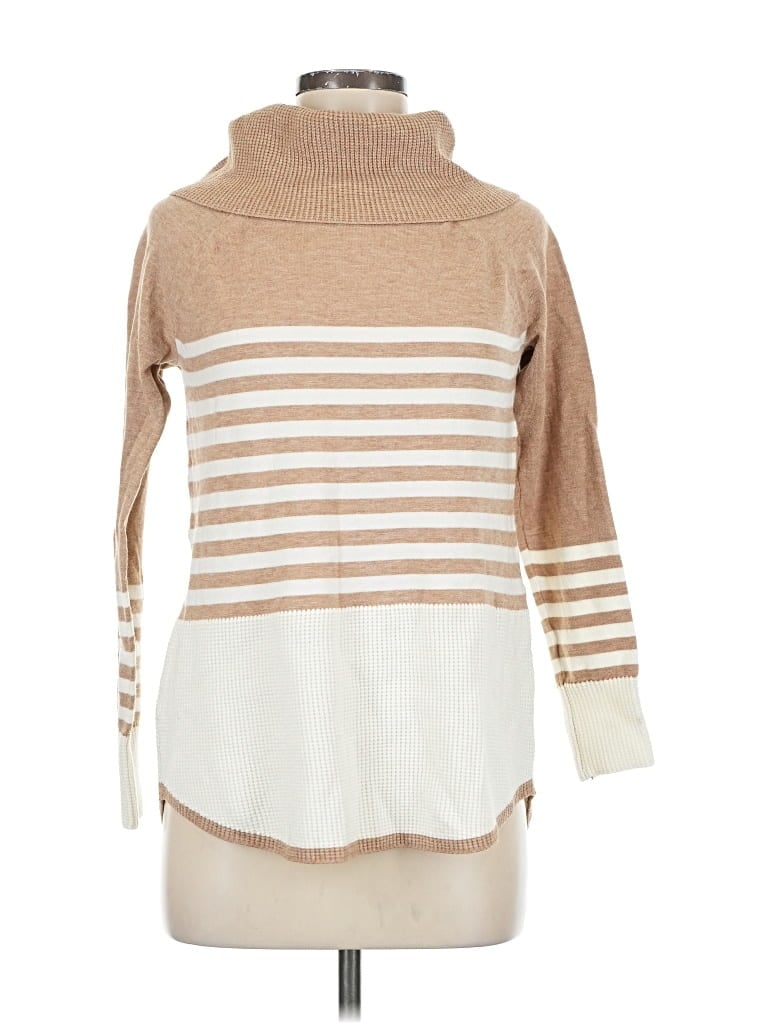 Pre-owned Cyrus Turtleneck Sweater In Brown