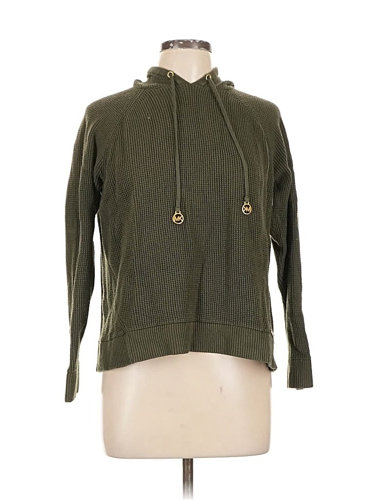 Pre-owned Michael Michael Kors Pullover Sweater In Green