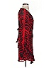 Pinko Animal Print Red Cocktail Dress Size 4 - photo 4